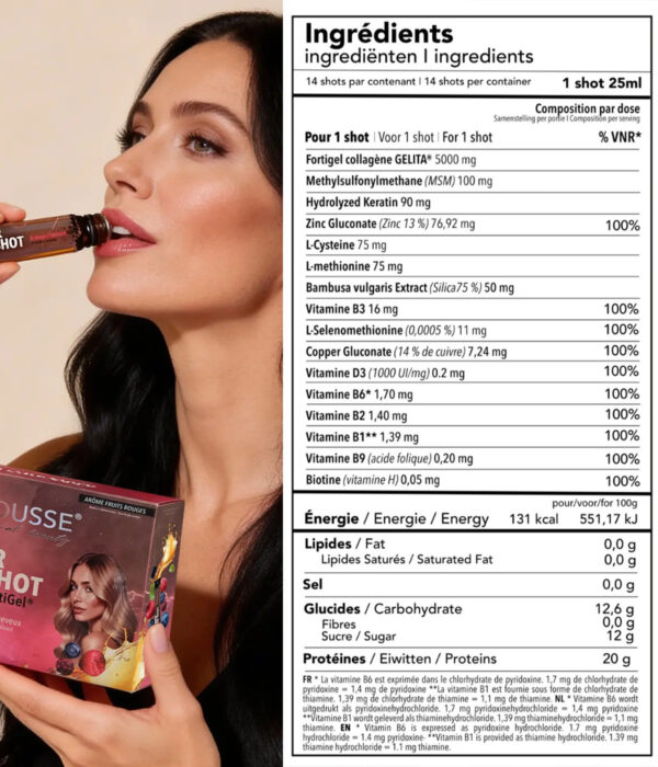 Power Hair Shot - Collagène Fortigel®